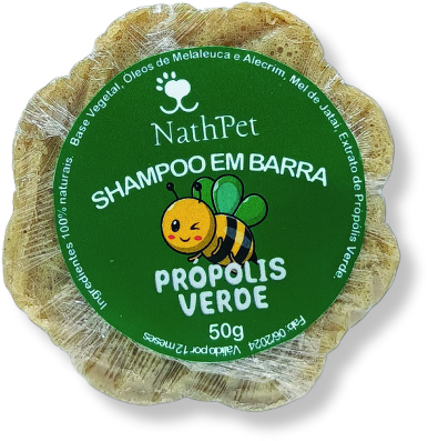 Shampoo em Barra | Própolis Verde